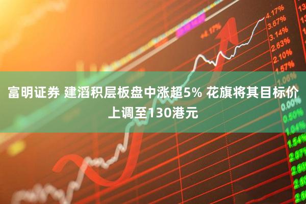 富明证券 建滔积层板盘中涨超5% 花旗将其目标价上调至130港元